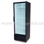 Шкаф холодильный для напитков GoodFood BC360NBB2LED черный-белый